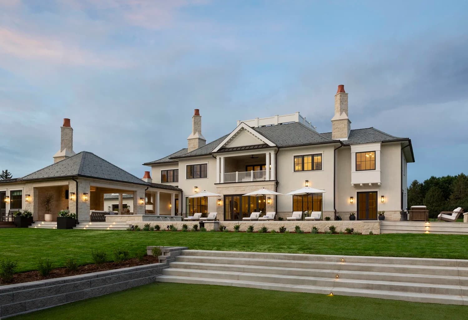 Modern luxury home exterior